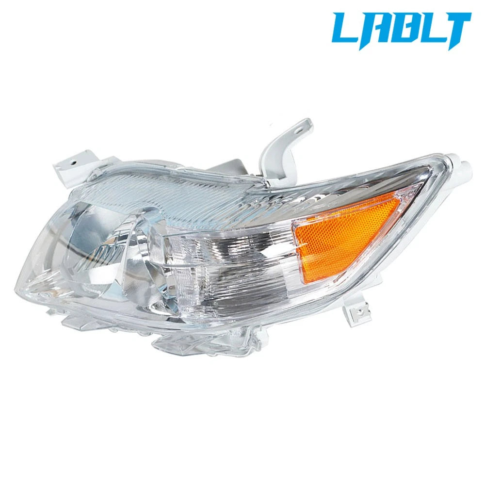Left Side Headlight for Toyota Camry (2010–2011) LABLT Halogen Clear Lens