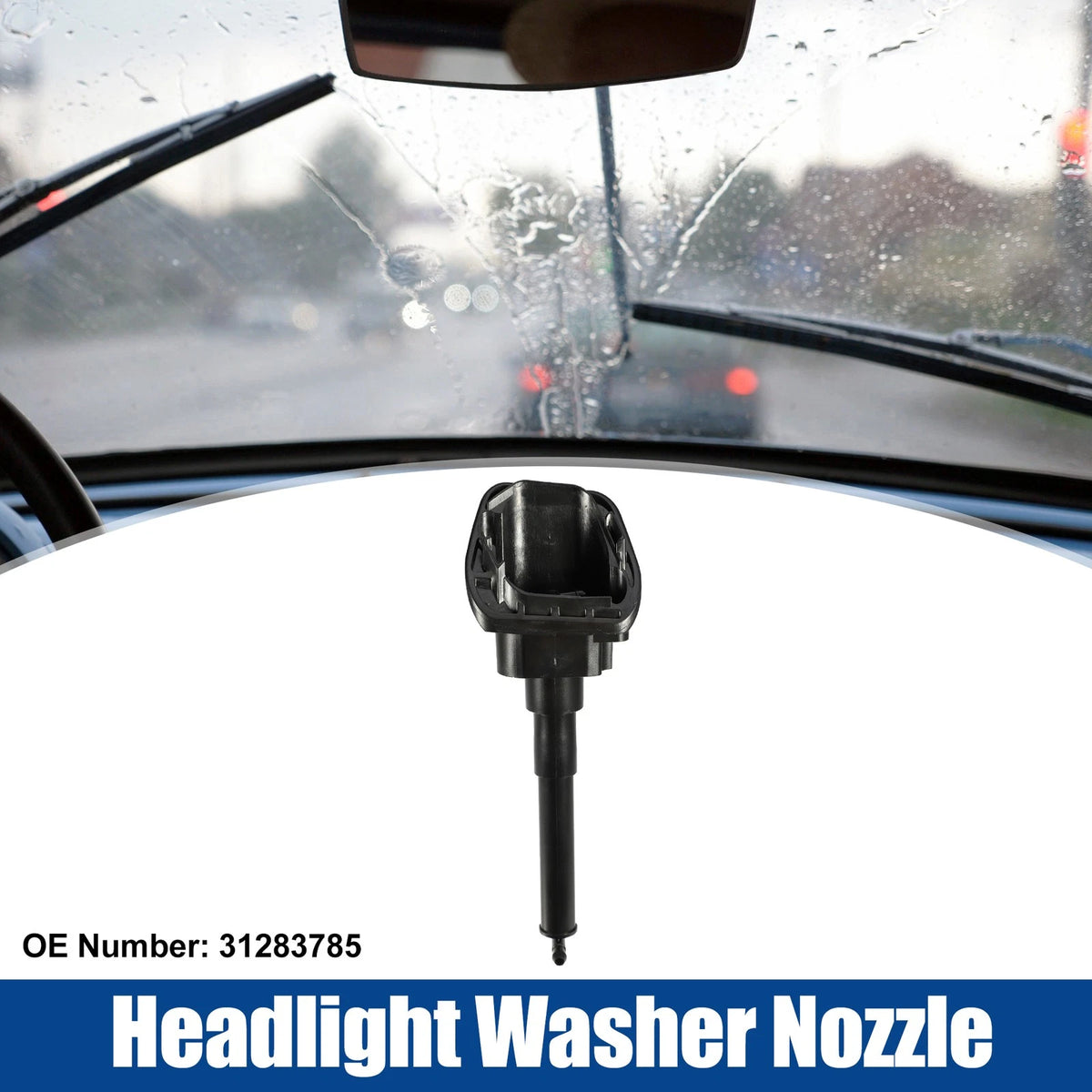 Front Right Headlight Washer Nozzle for No.31283785