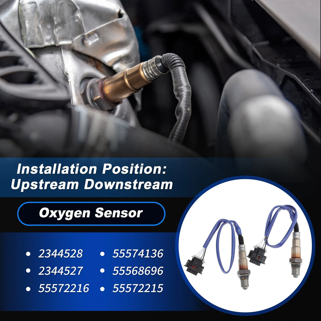 Upstream Downstream Oxygen Sensor Replacement for Chevrolet Cruze 1.8L (2011–2015)