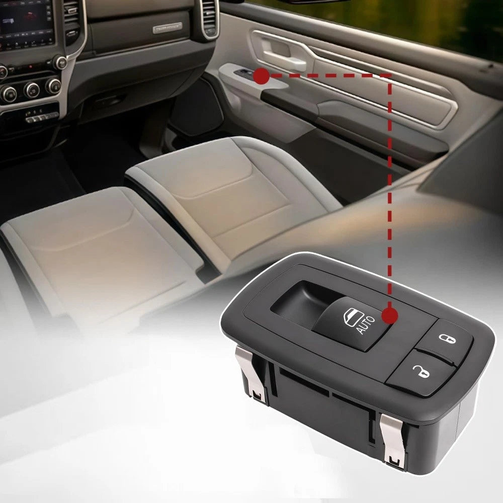 Right Side Power Window Switch 68320751AA, 920-542 for Dodge RAM 1500 (2019–2024)