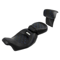 Driver Passenger Seat Backrest for Harley Touring Models (2014–2023) 22 Black