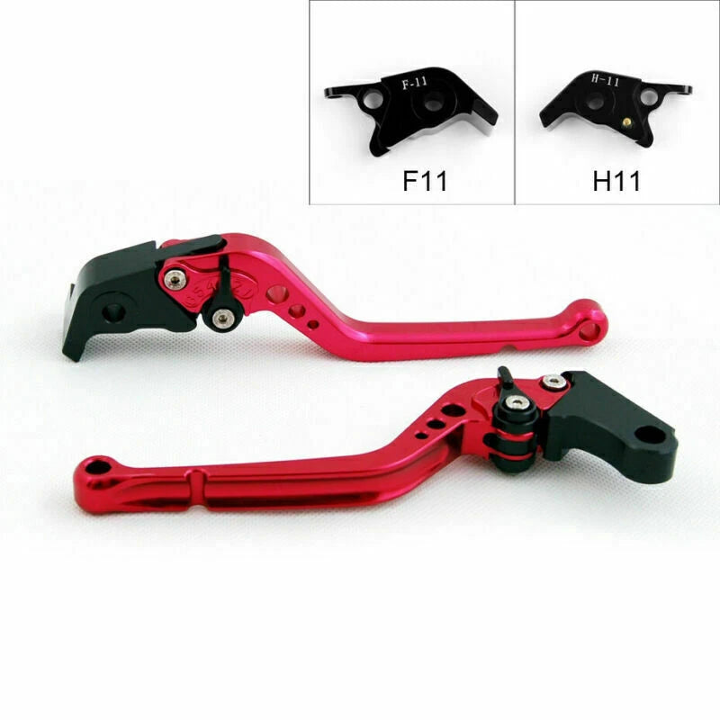 Long Brake Clutch Levers for Ducati 999 749 1198/S/R 848 S4RS Aprilia RSV (2003–2018)