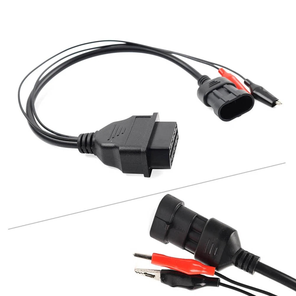 3 Pin to 16 Pin OBD2 Diagnostic Cable Adapter for Cfmoto Motorcycle