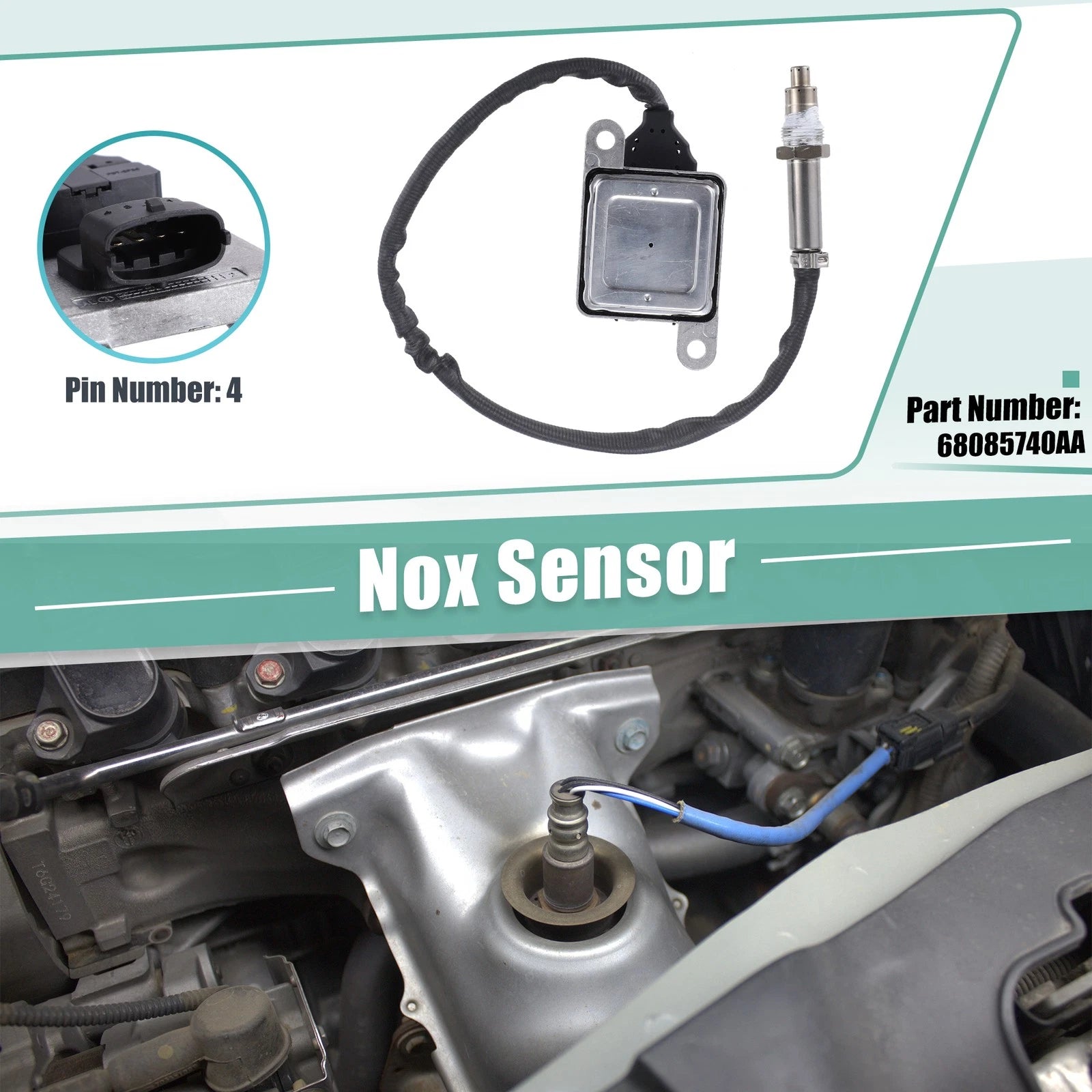 Downstream NOx Oxygen Sensor Replacement for Dodge Charger (2015–2019)