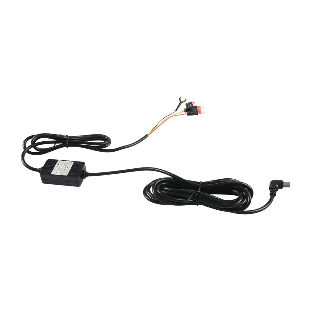 Universal Type C Hardwire Kit for Car DVR (12/24V to 5V)