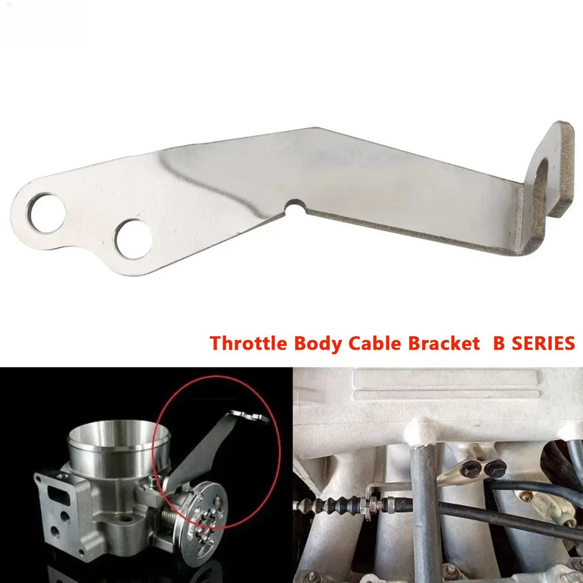 Throttle Body Cable Bracket for Honda B Series Engine Conversion