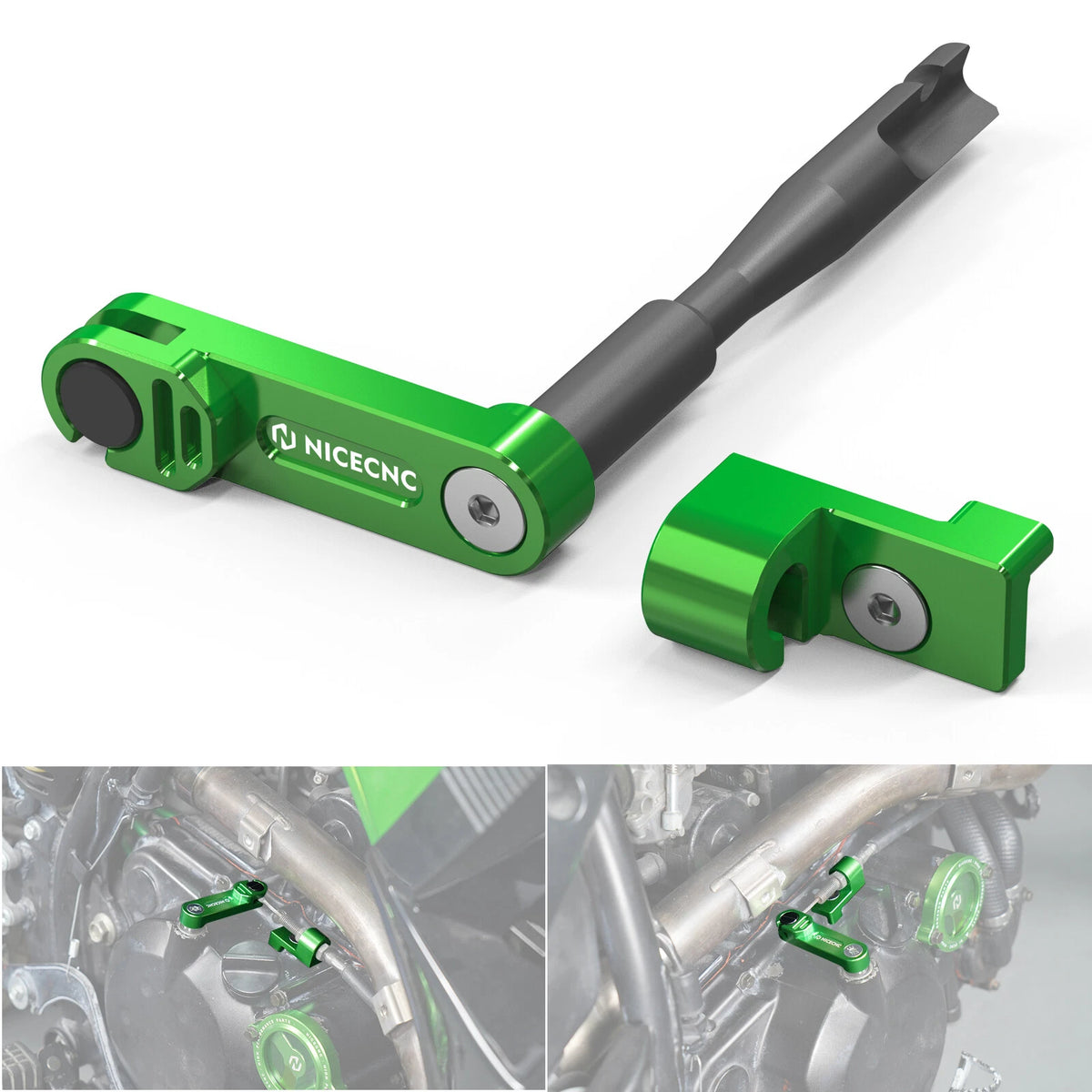 Aluminium Clutch Arm Lever Kit for Kawasaki KLR650 (2011–2018) CNC