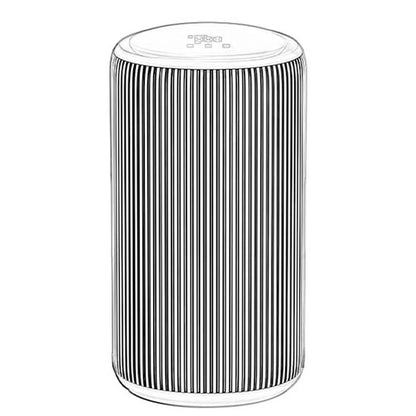 Dual HEPA Filters for AC4228 AC3420 Air Purifiers (Split Structure)