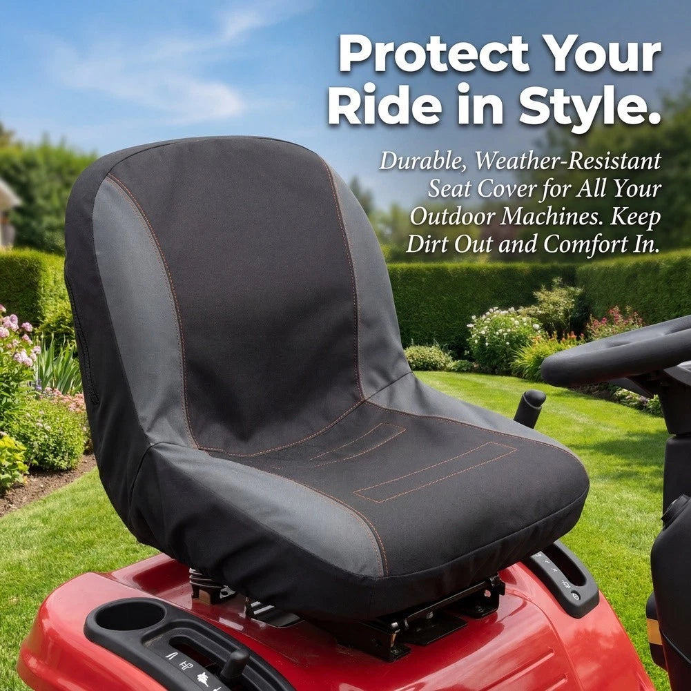 Seat Cover for Lawn Mowers & ATVs (M/L)