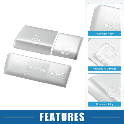 Handbrake Drive Mode Button Cover Trim Set for Toyota RAV4 (2019–2022)