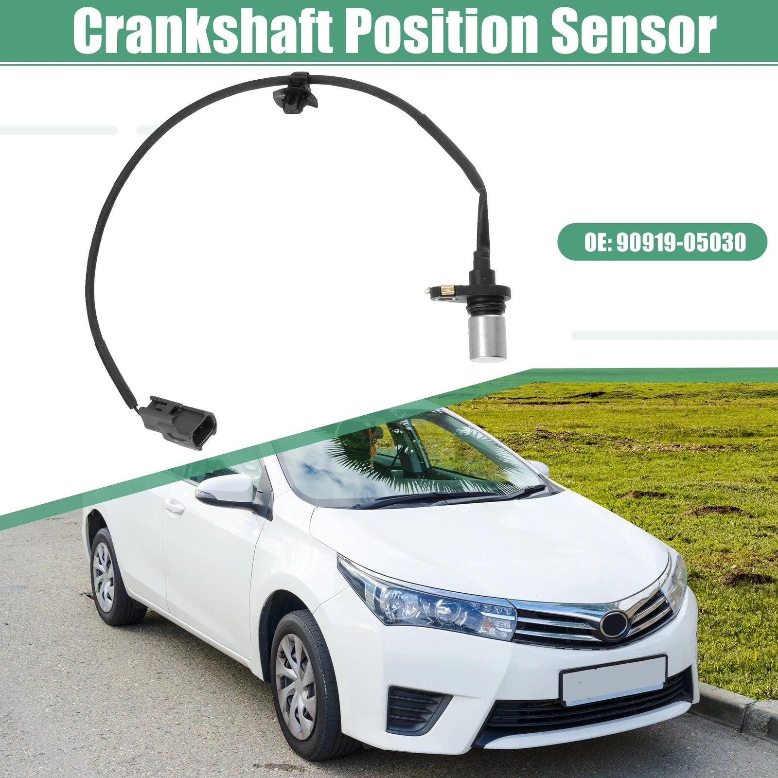 Crankshaft Position Sensor Replacement for Toyota Celica 2003–2006
