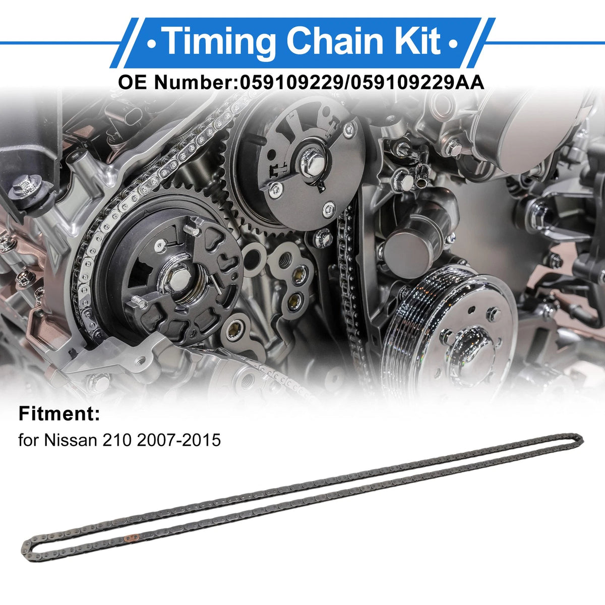 Timing Chain Kit for Audi A8 (2005–2013) No. 059109229/0 59109229AA