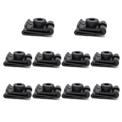 10Pcs Rear Wheel Arch Lining & Mudguard Clips for Mitsubishi