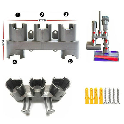 5 Holes Wall Mount Accessory Holder for Dyson V7 V8 V10 (2015–2021)