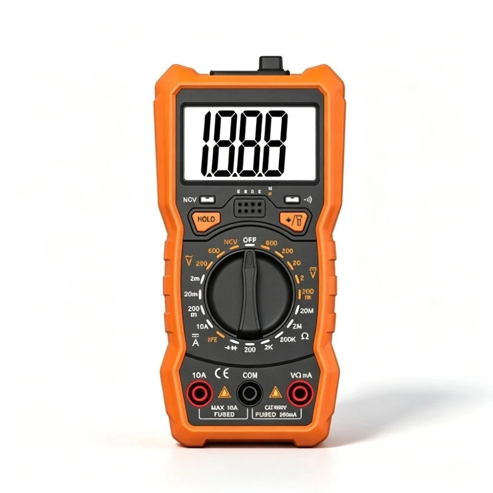 T21A Multimeter with White Backlit LCD Screen for Field Use