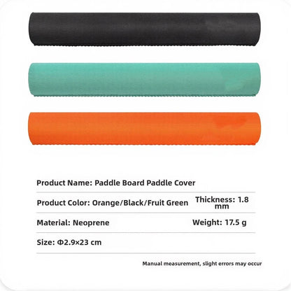 Kayak Paddle Grip Cover Sleeve Set of 2 - Reduces Slippage, PVC