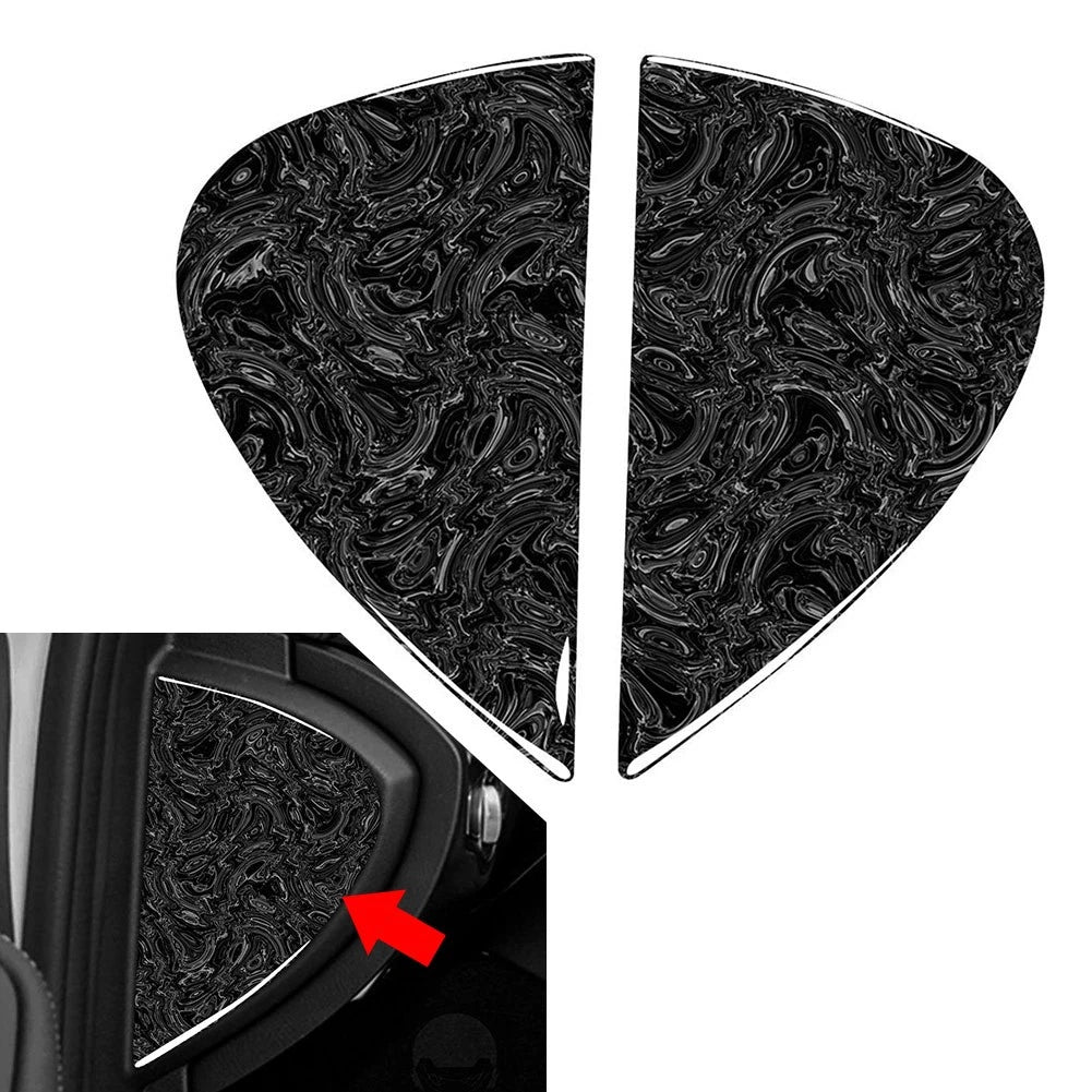 2X Dashboard Side Panel Covers for Benz C Class W205 (2015–2021)