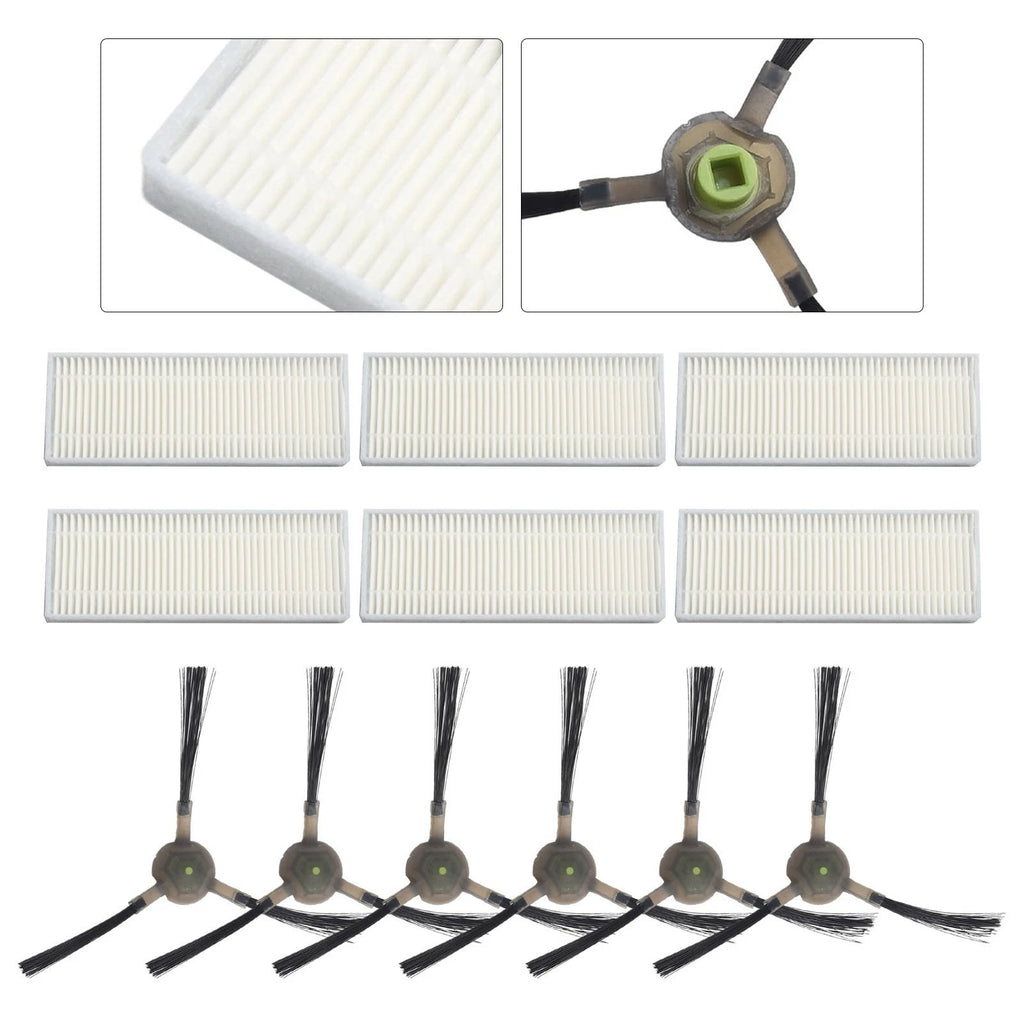 Optimal Performance Filter & Side Brushes for EICOBOT R20 (2018–2023)