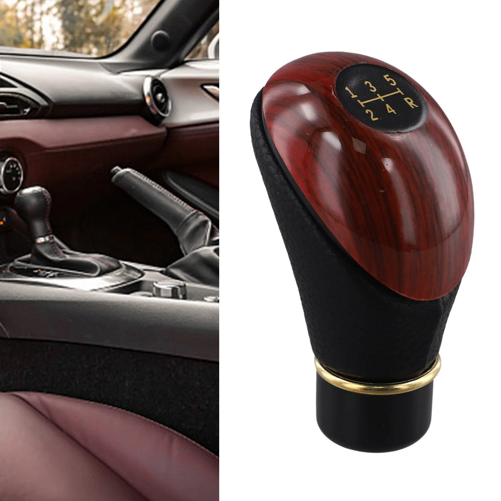 Leather Gear Shift Knob for (5 Speed)