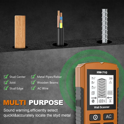 HW-710 Portable Wall Detector for Easy Field Deployment
