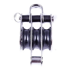 SeaSure 25mm Treble Block with Center Becket for Marine Use
