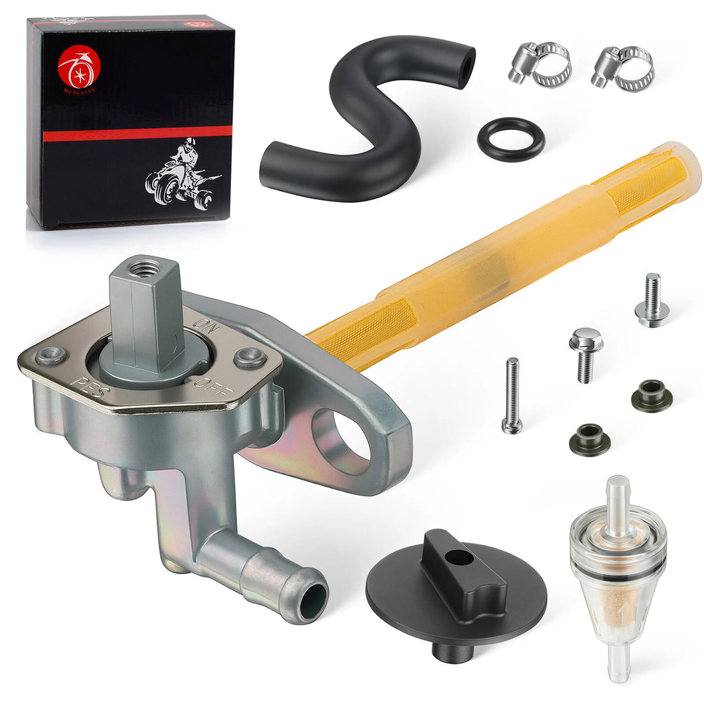 Gas Fuel Valve Petcock & Line Hose Tube for Honda Sportrax 400 TRX400EX (1999–2008)