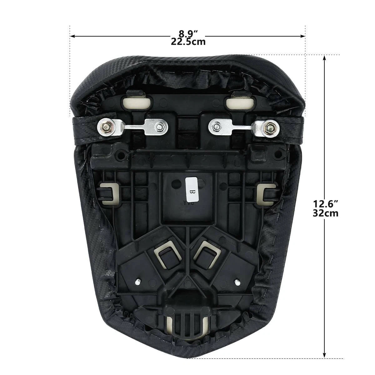 Black Cushion Passenger Seat for Yamaha YZF-R1 (2004–2006)