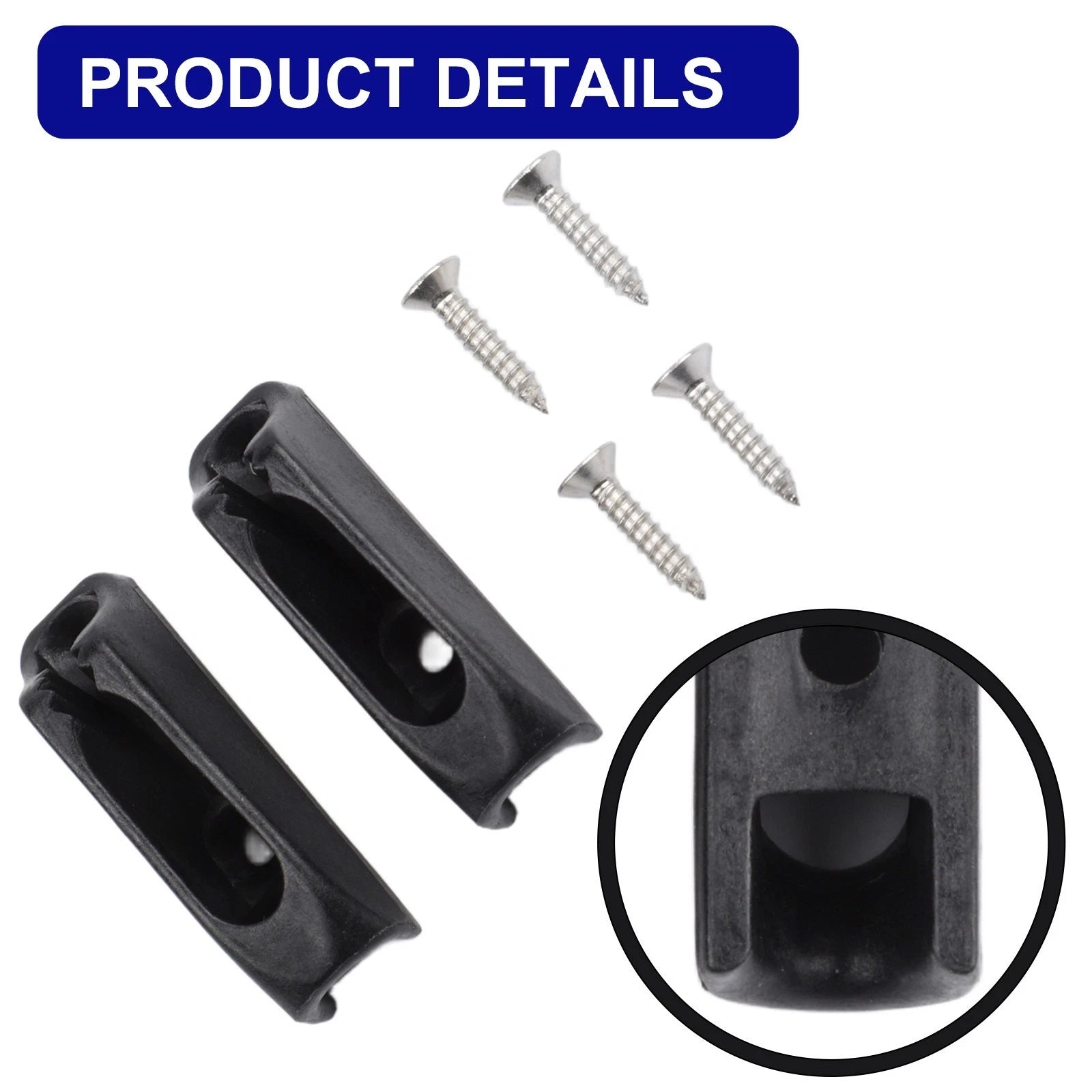 Self-locking Rope Screw Bolt for Clam Cleat (3mm)
