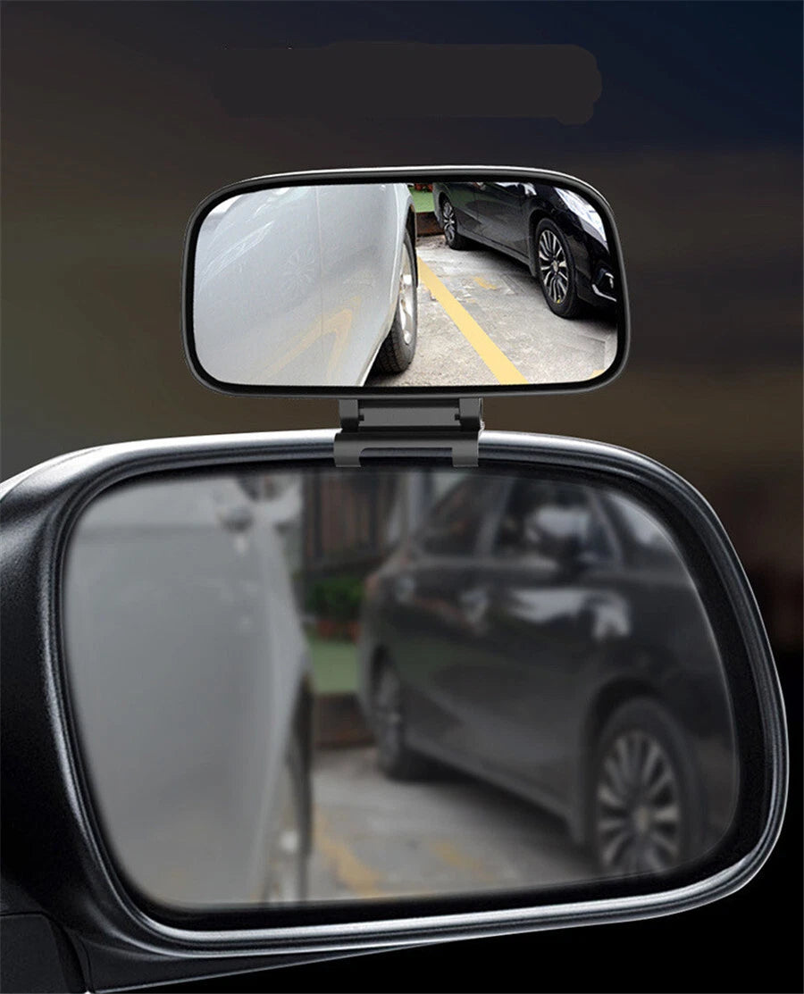 Adjustable Auxiliary Rearview Mirror for Universal Fit (Multi-purpose)