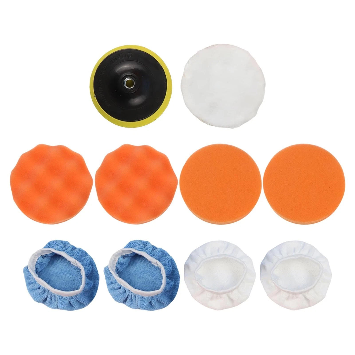 5 Inch Sponge Pads for Car Cleaning and Restoration Tasks