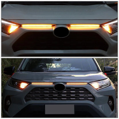2X LED DLR Daytime Running Lights for Toyota RAV4 (2019–2020)
