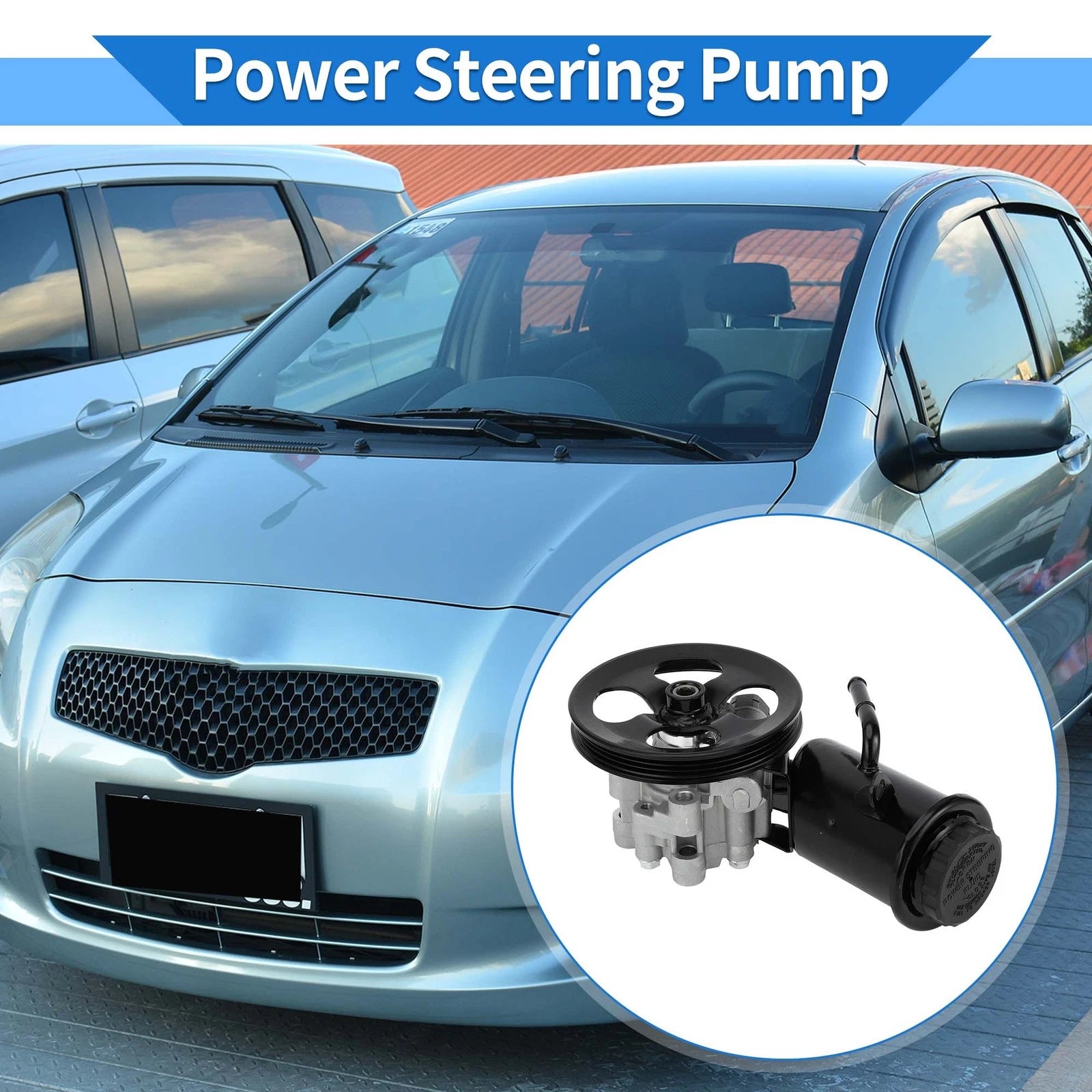 Power Steering Pump Replacement for Toyota Echo 1.5L L4 (2000–2005)