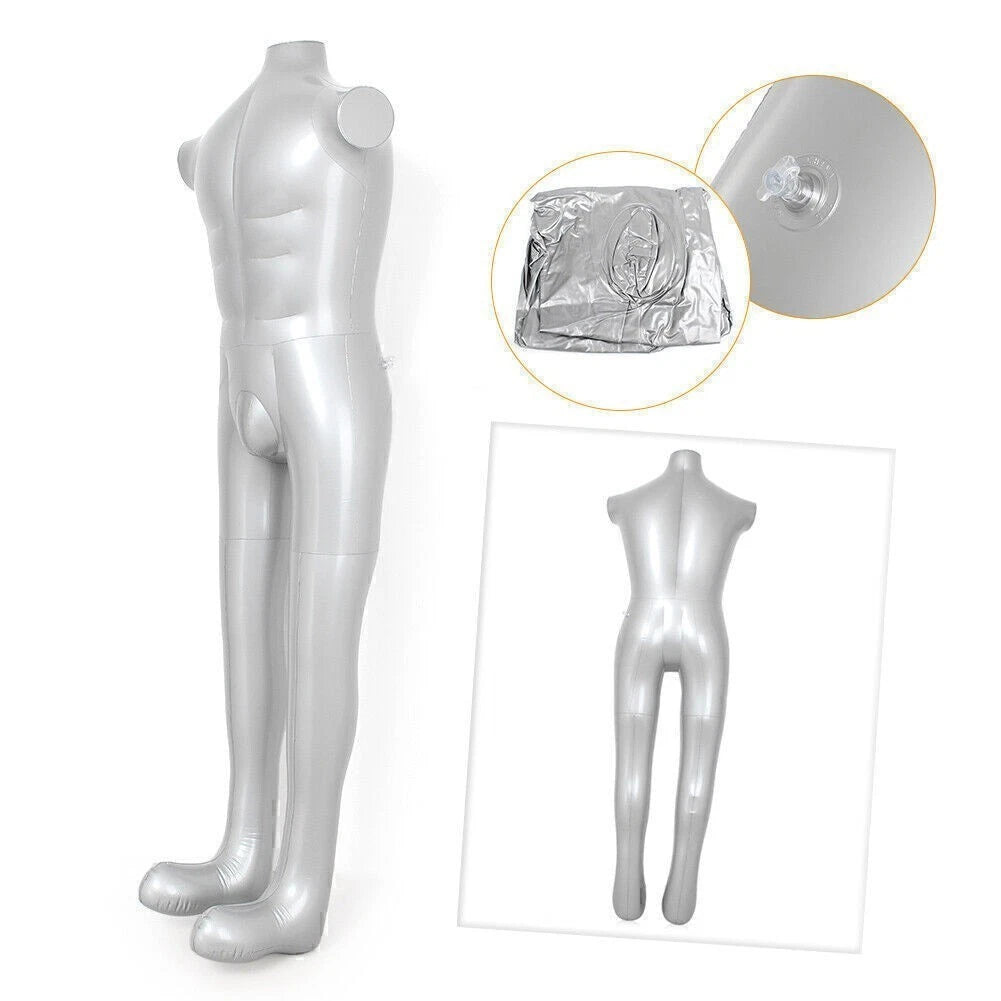 Inflatable Armless Dummy Torso Mannequin Display for Fashion