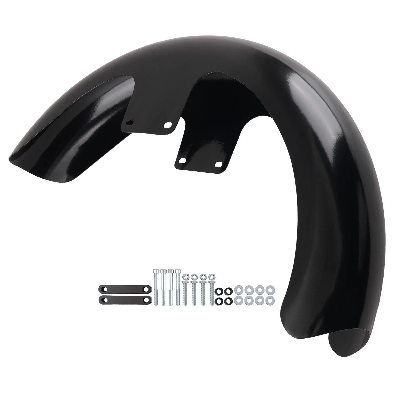 Black Front Mud Flap for Harley Electra Glide Ultra Classic (1994–2013)
