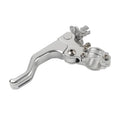Universal Stunt Clutch Lever Performance Cable Pull for Motorcycles (7/8) Silver