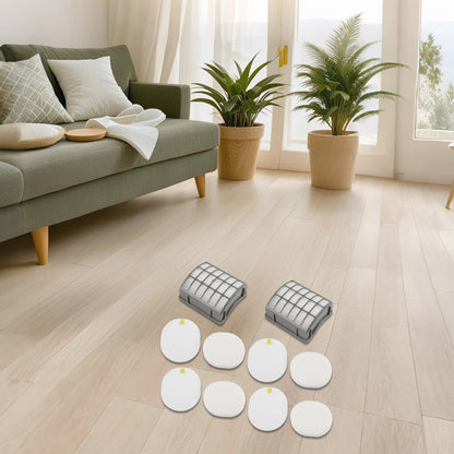Self-Cleaning Brush Foam and Filter for Shark NV60 NV70 NV80
