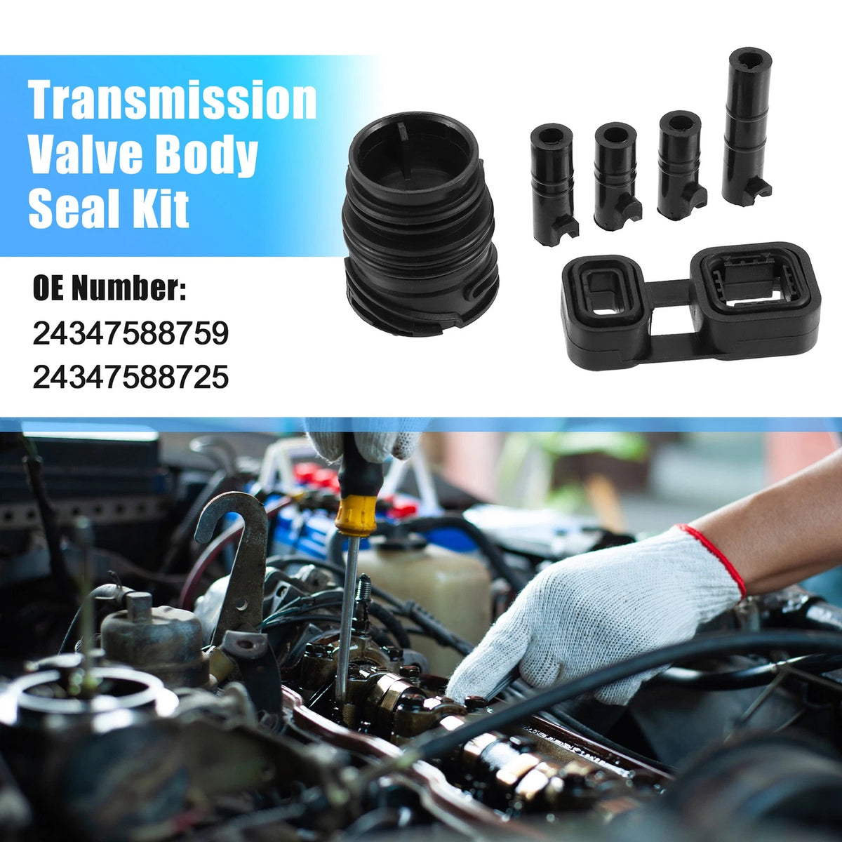 Mechatronic Kit Valve Body to Case Sleeve Seal for BMW X3 (2011–2017)