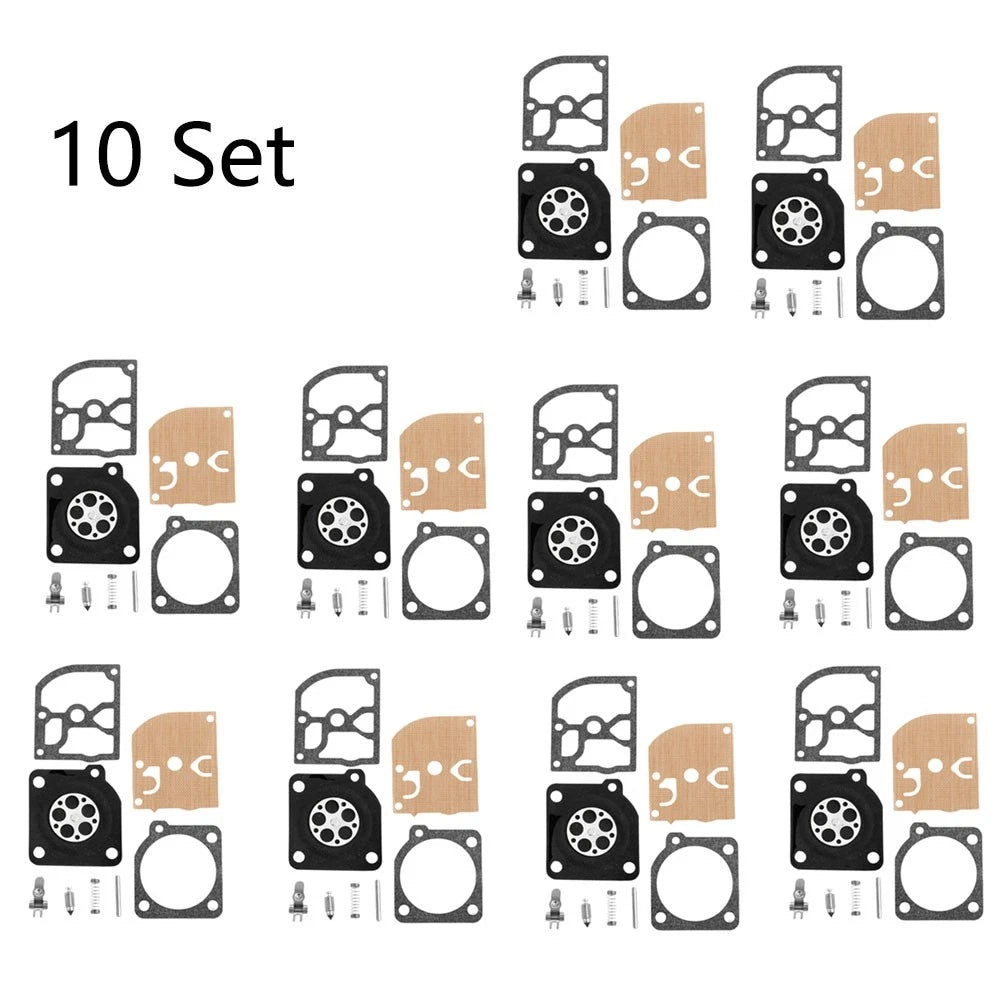 Set of 10 Carburetor Repair Gasket Kit for Stihl MS210 MS230 MS250 (RB-105)
