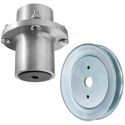 Deck Spindle with Pulley Heavy Duty for Hustler FasTrak SDX (2017–2024)