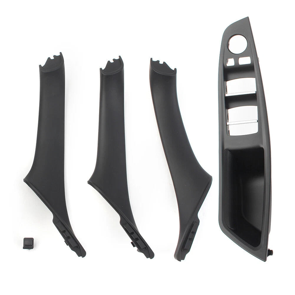 RHD Inner Window Switch Armrest Panel Door Handle Kit for BMW 5 Series (2010–2017)