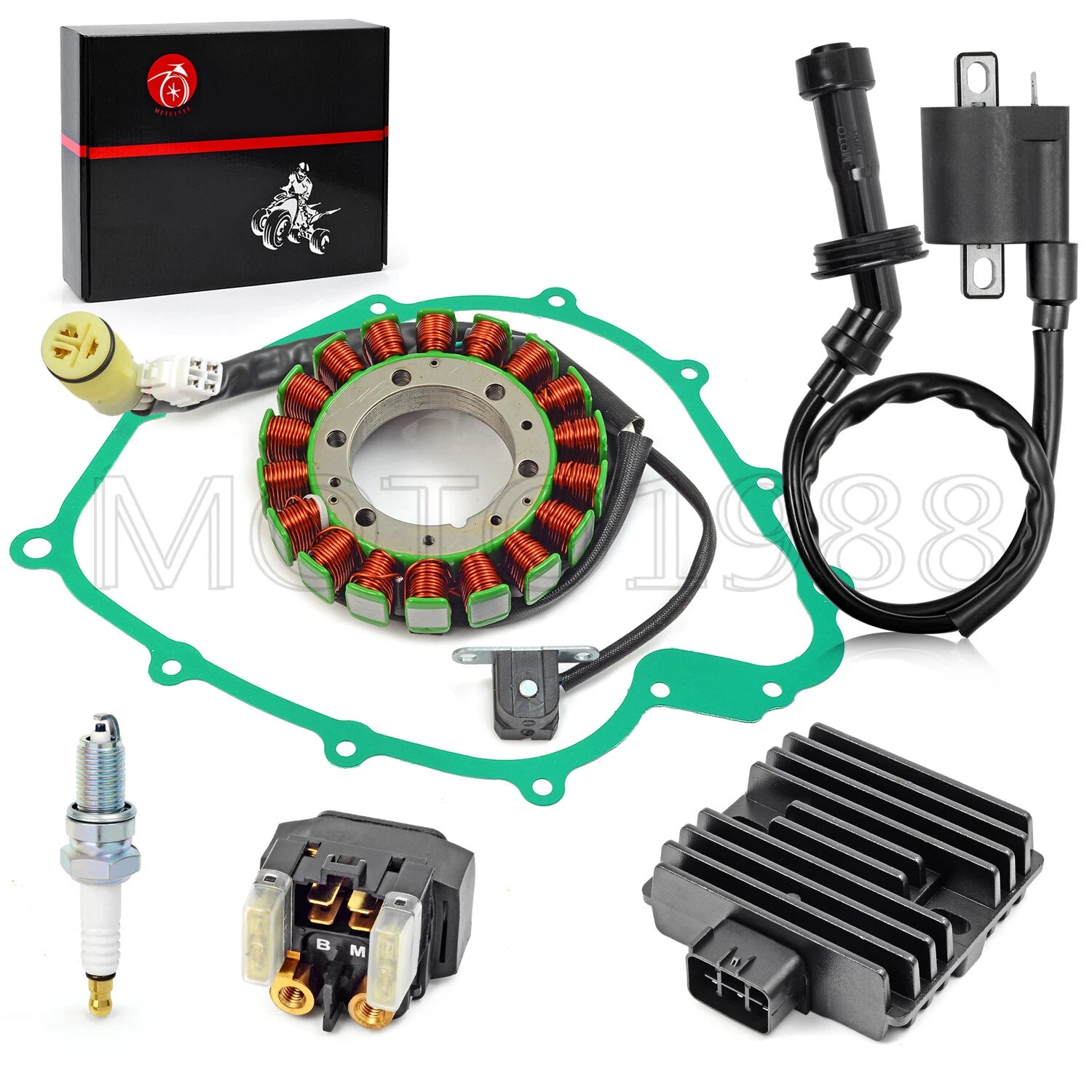 Ignition Coil & Stator Regulator Relay Kit for Yamaha Rhino 660 (2004–2007)