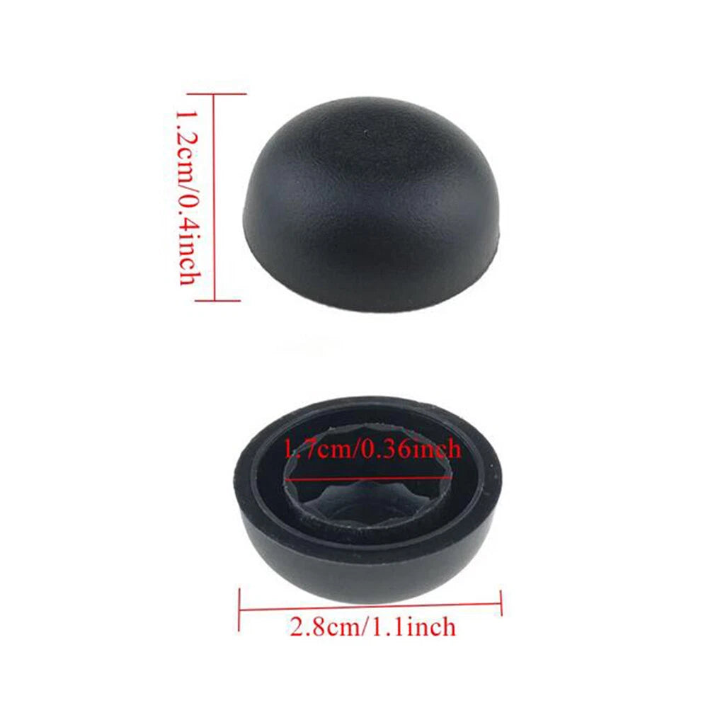 Front Windshield Wiper Arm Cover Nut Cap for Ford Edge Flex (2007–2017)