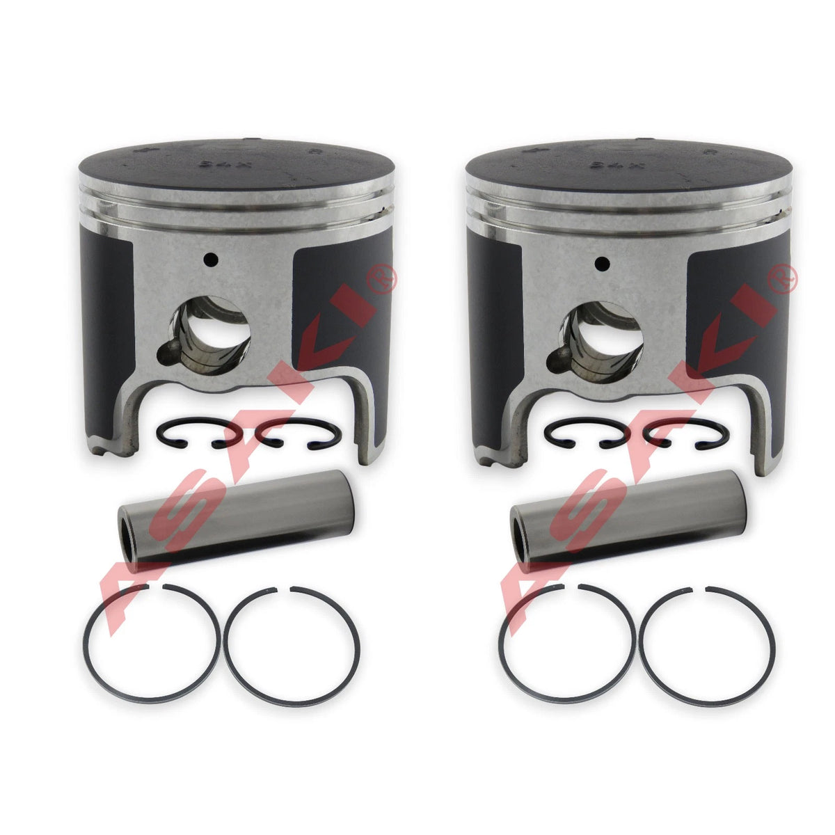 2X Piston Kit STD (64X-11631-00, 65U-11631) for Yamaha GP760/XL1200 (1996–2002)