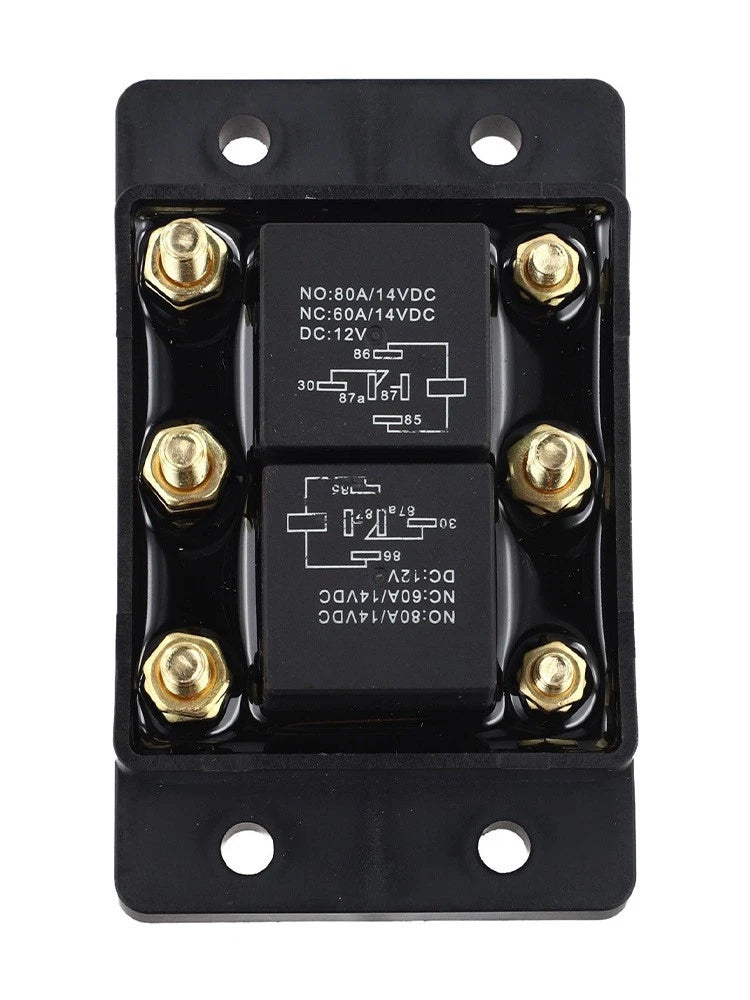 12V Forward and Reverse Relay Module for Motorized Equipment Winch Controls