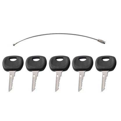 5X Ignition Key for Bomag Heavy Equipment