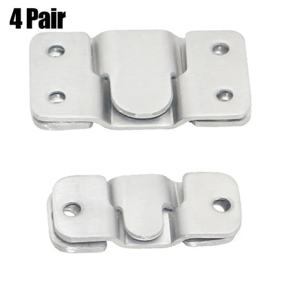 Stainless Steel Connector for Modular Couch and Picture Frames