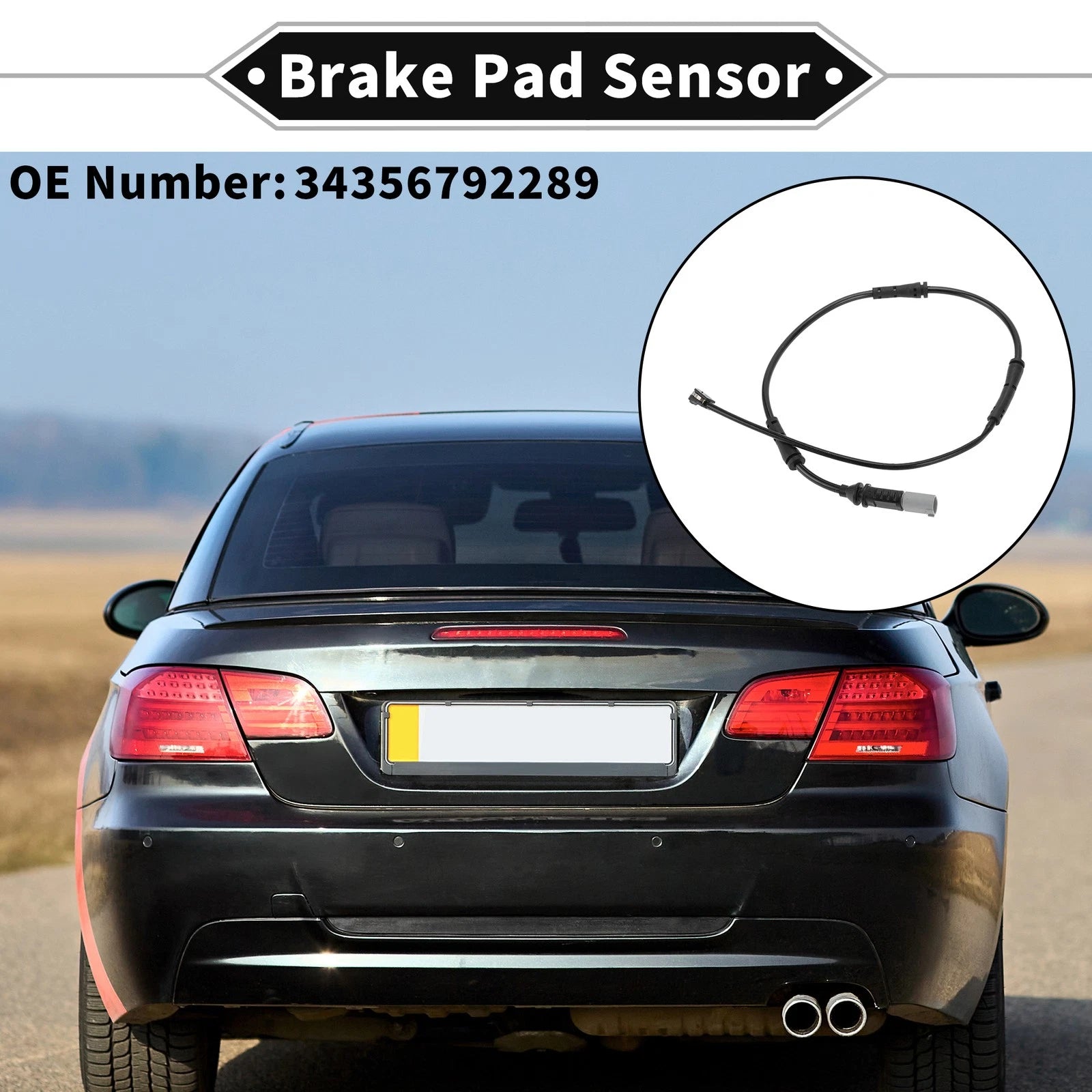 Front Brake Pad Wear Sensor Replacement for BMW M4 F82 F83 (2014–2020)