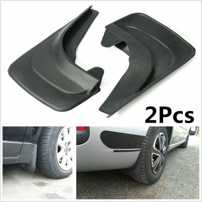 2X Black Mud Flaps for Car Van Front Rear Fender Protector