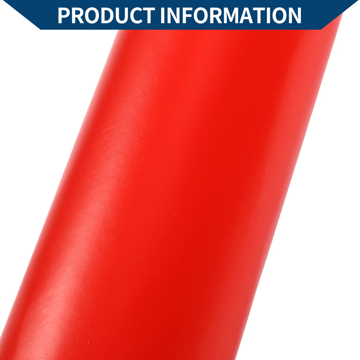 Car Wrap Film Matte Red for Universal Use (1.5 ft x 59.84 in)