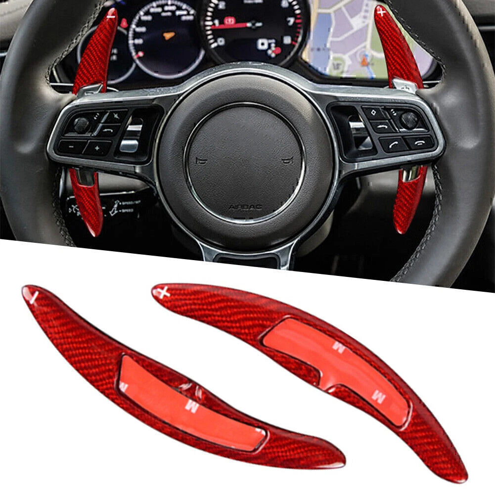 Steering Wheel Shift Paddle Extension for Porsche Panamera Macan Cayenne